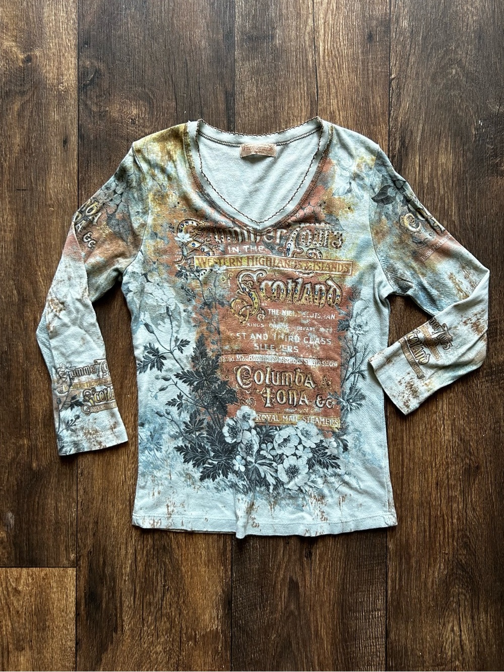 Y2K Western Long Sleeve TShirt
